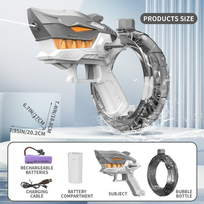 New Shark Electric Water Gun Toys Fully Automatic Toys
