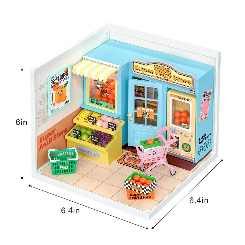 Robotime Rolife Super Creator Daily Plastic DIY Miniature House