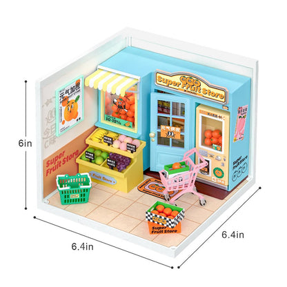 Robotime Rolife Super Creator Daily Plastic DIY Miniature House