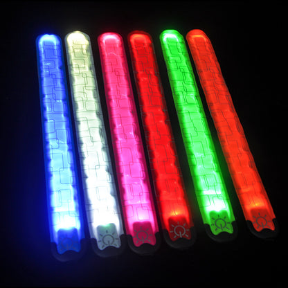 Nylon LED Sports Bracelet Luminous Toy Wrist Strap Band