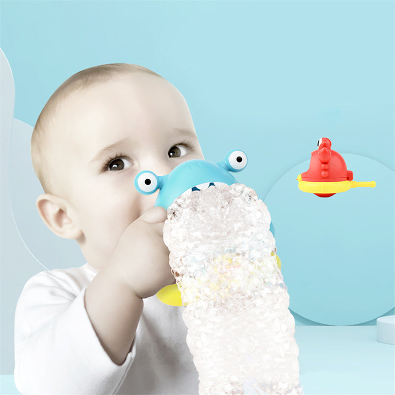 Bubble Machine Baby Bath Toy Pool Foam Making Machine