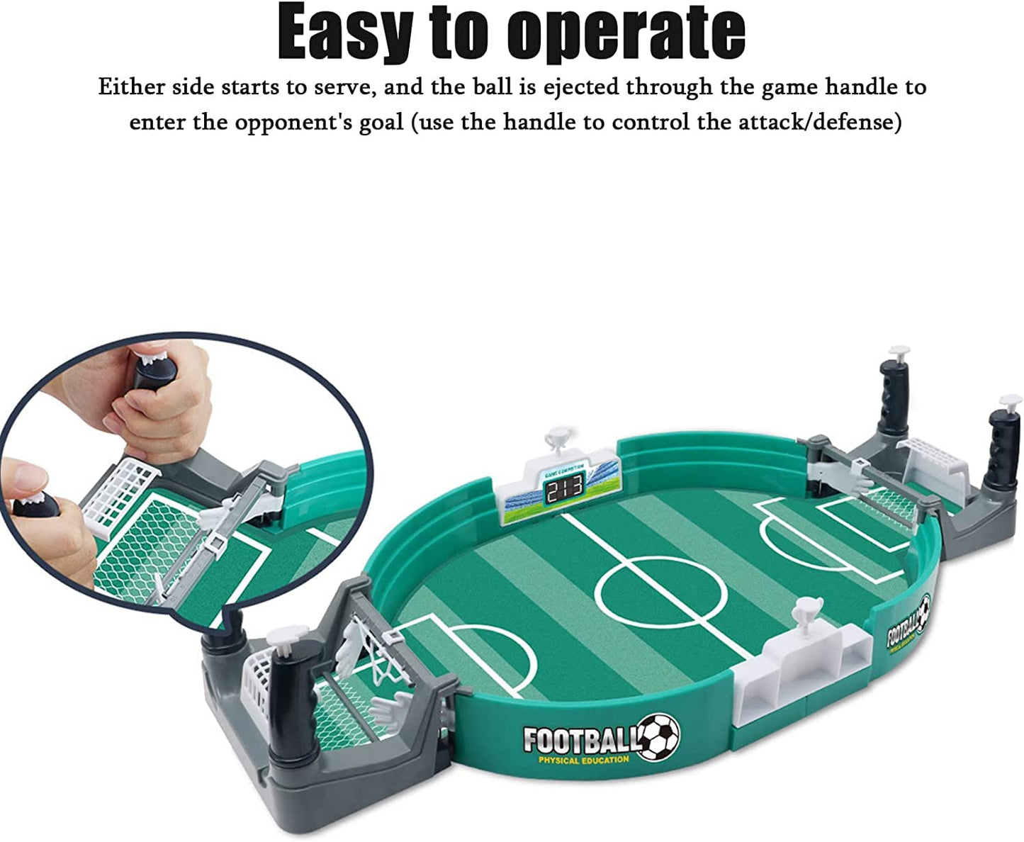 Football Table Interactive Game, Mini Tabletop Football Game