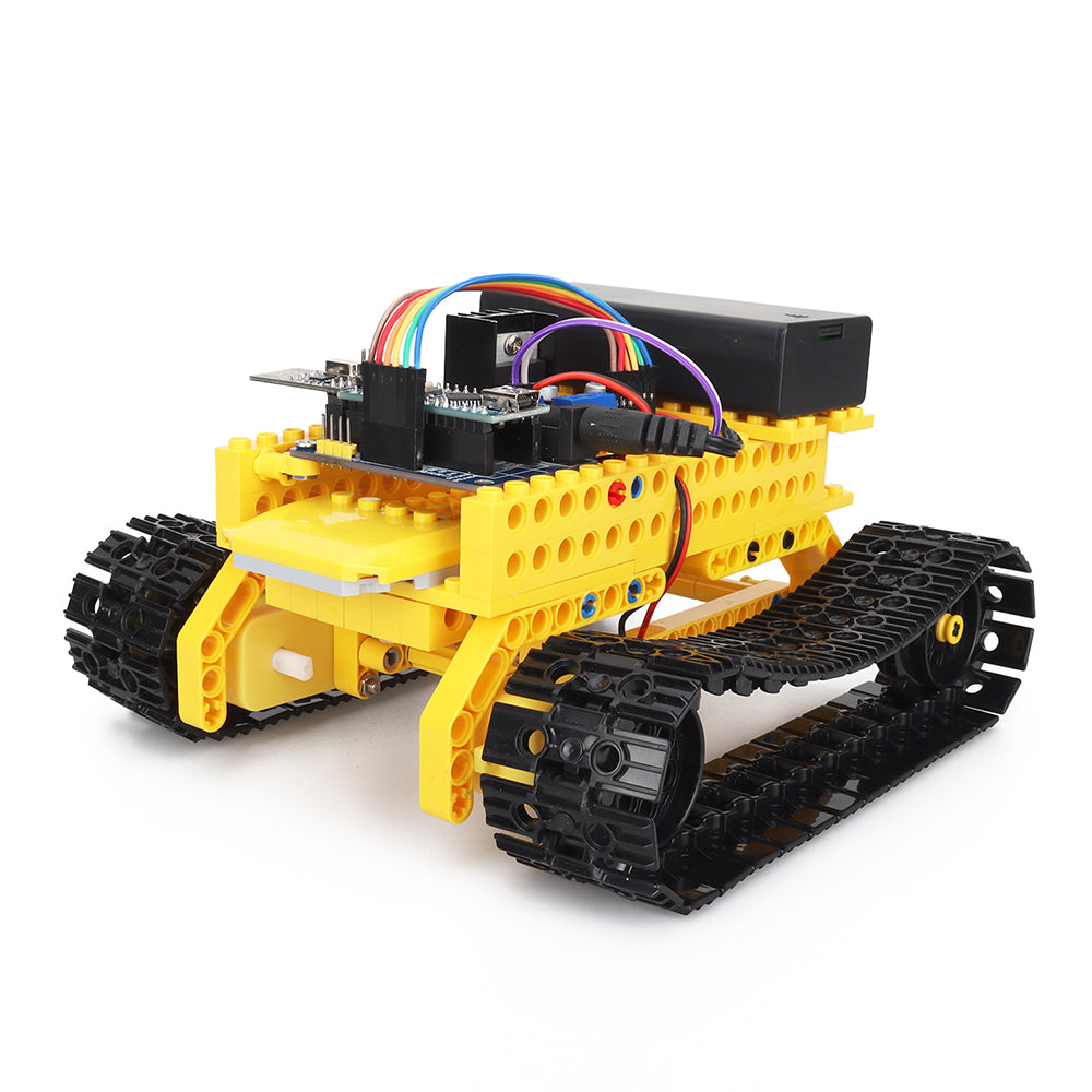 Tank Graphical Programming C DIY Smart Robot Car For CH340