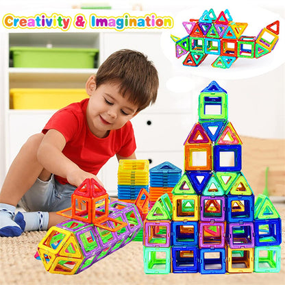 Magnetic Building Blocks DIY Magnets Toys For Kids Designer