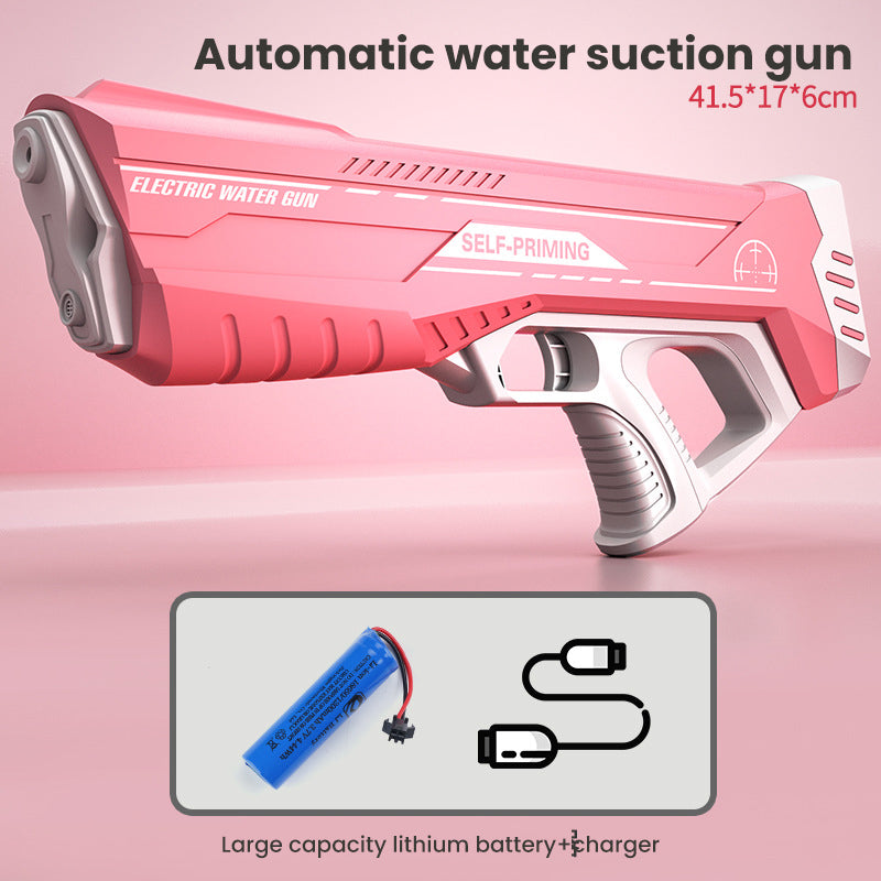 Space Water Gun Electric Automatic Water Absorption Water Fights Toy