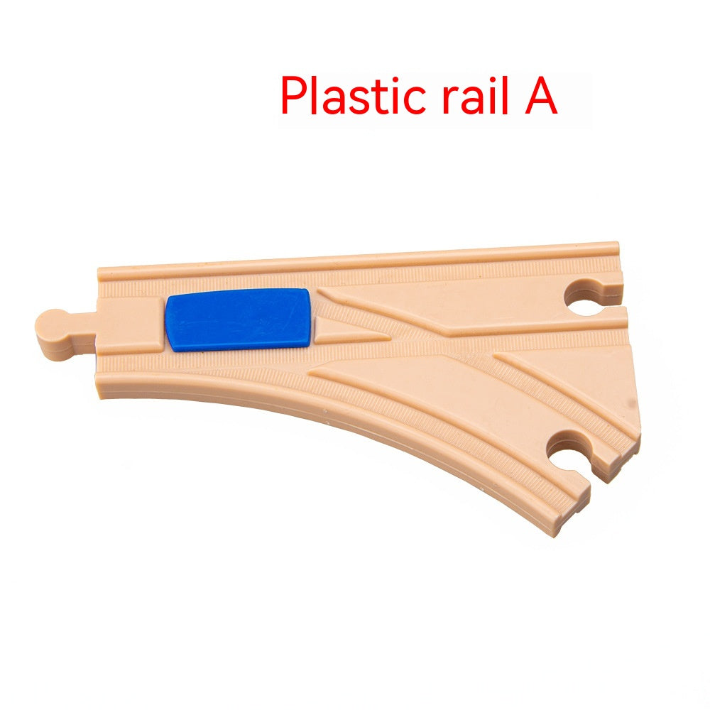 Beech Wood Track Train Toy Assembled