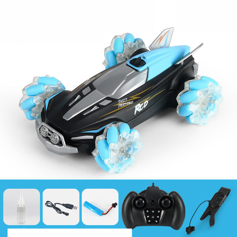 Spray Lights Stunt Remote Control Car Four-wheel Drive