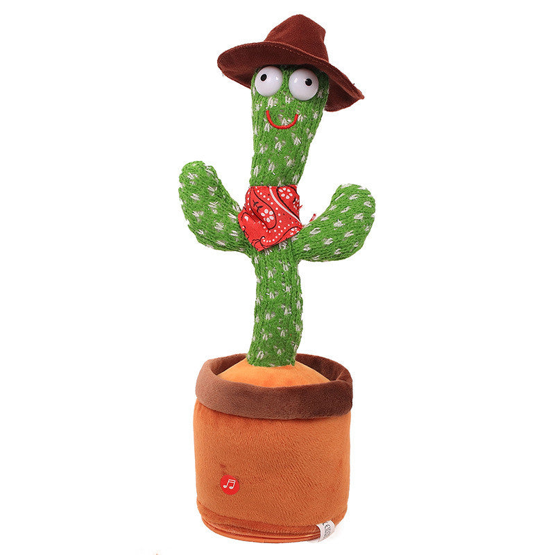 Cactus Plush Toy Electronic Shake Dancing Toy With The Song