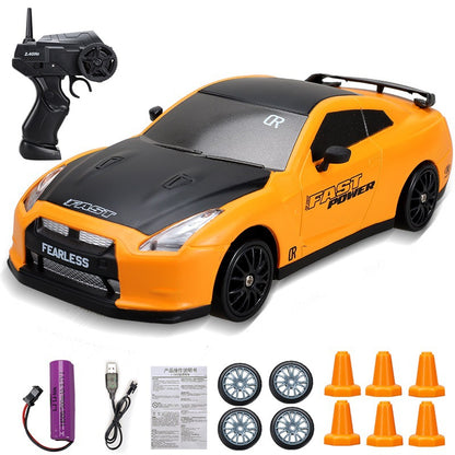 Charging Toy Remote Control Four-wheel Drive High-speed Drift Car