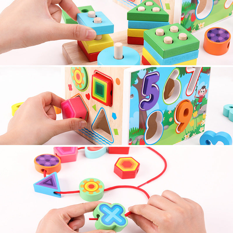 Baby Puzzle Wooden Shape Matching Toy