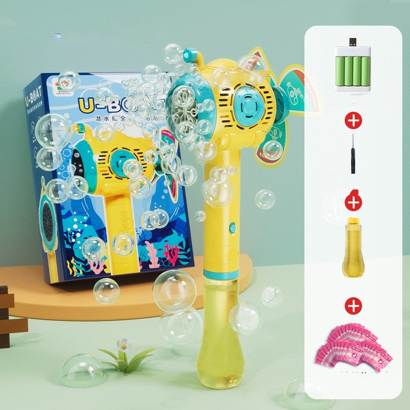 Fashion Personality Bubble Blowing Machine Toys