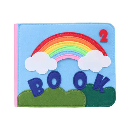 Felt Busy Board Children 3D Three-dimension Educational Learning