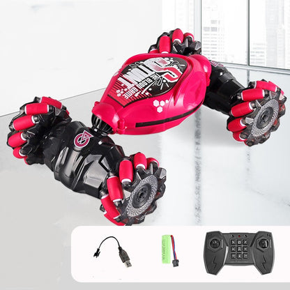 Gesture Sensing Twisting Rc Remote Control Toy Transforming Car