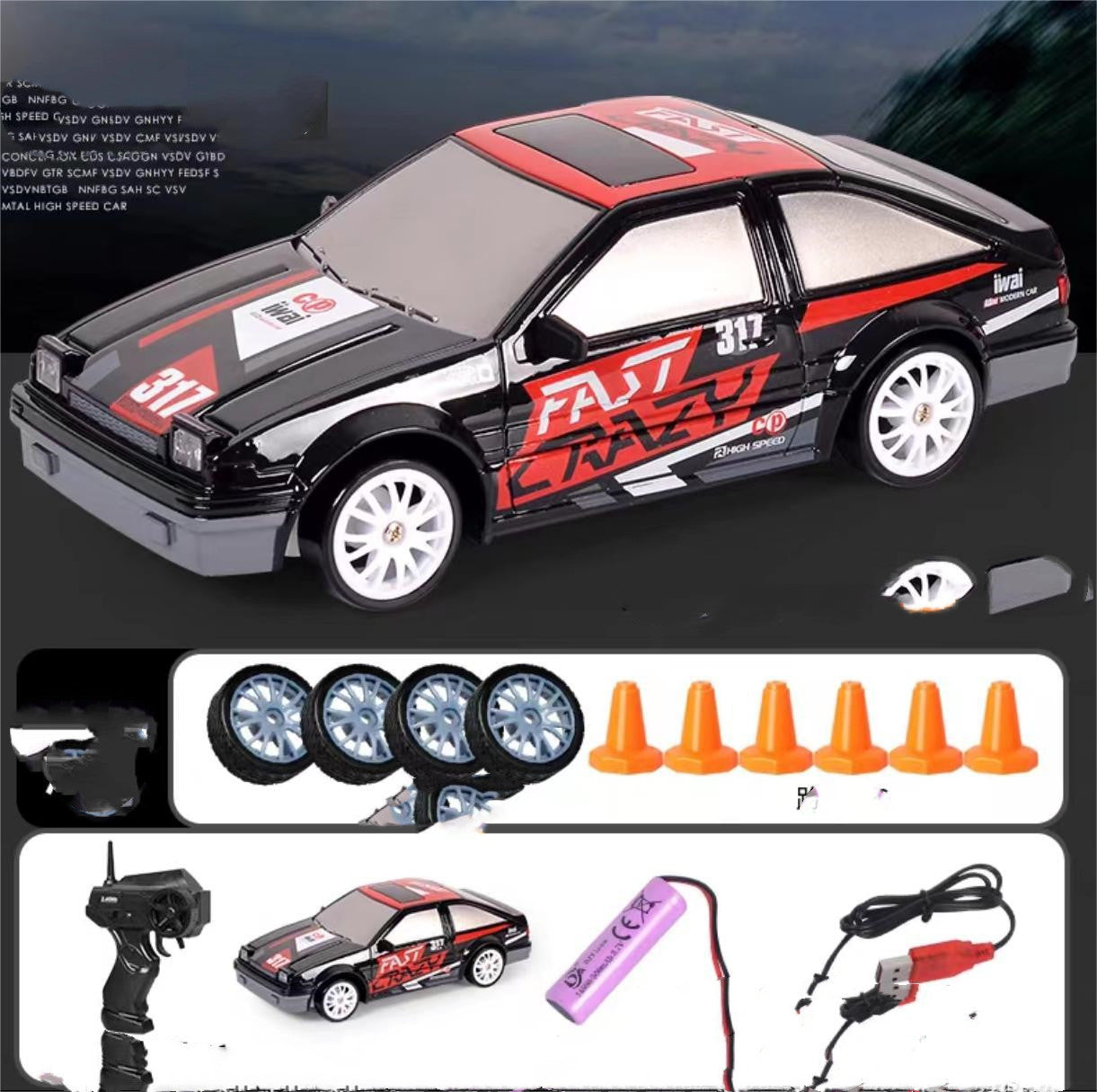 Drift Rc Car 4WD RC Drift Car Toy Remote Control GTR Model