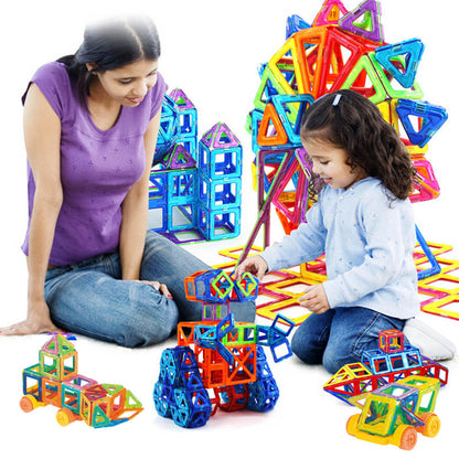 Magnetic Building Blocks DIY Magnets Toys For Kids Designer