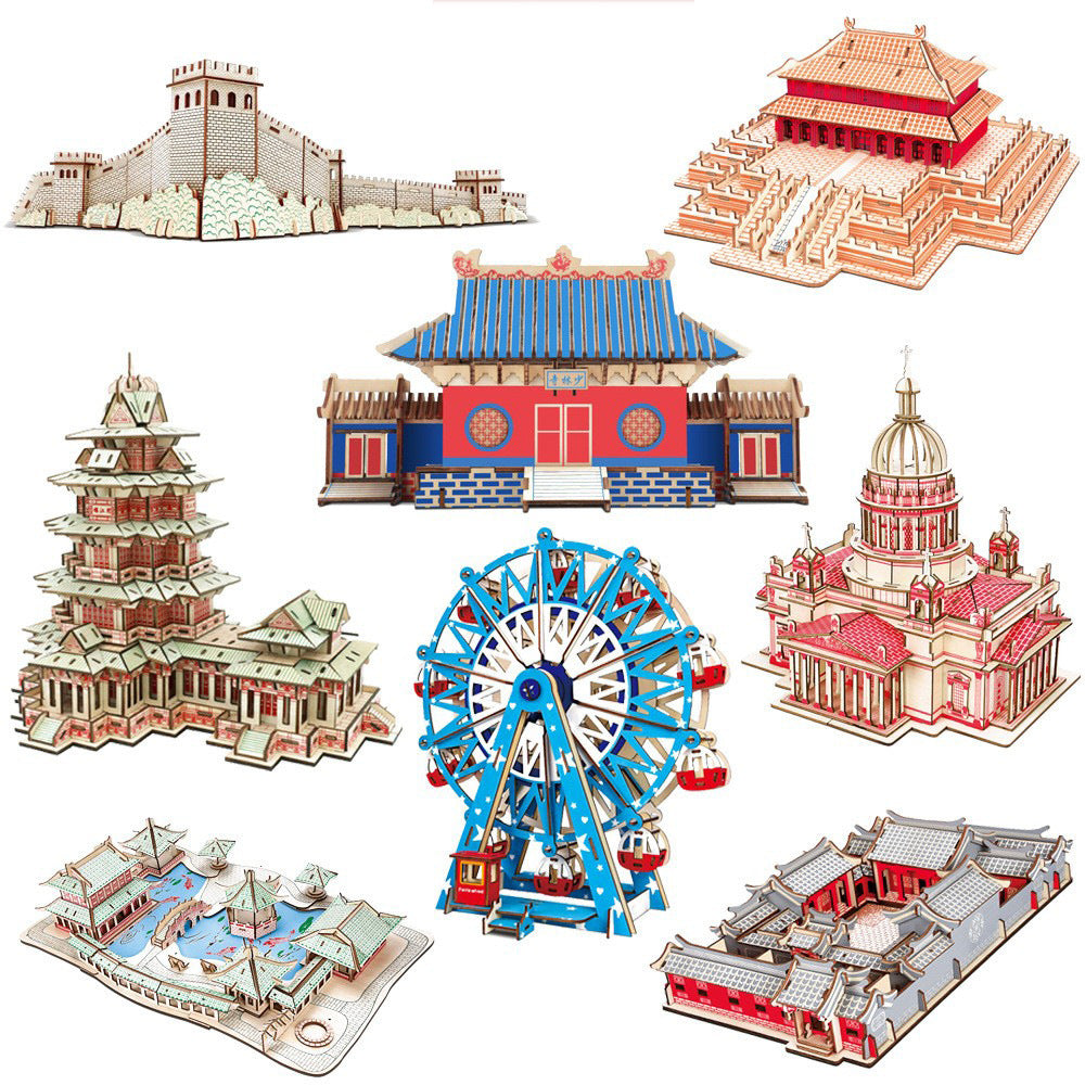 Children's Puzzle Building Block Toys