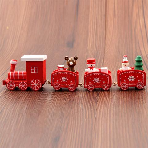 Mini Wood Train Toys