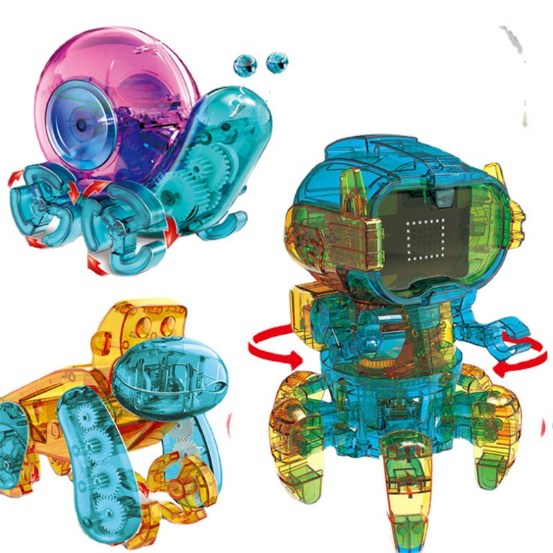 DIY Solar Robot Stem Technology Assembled, Invented Scientific Experiments