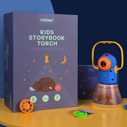 Children's Toy Storybook Torch Projector Kaleidoscope Sky Handrail