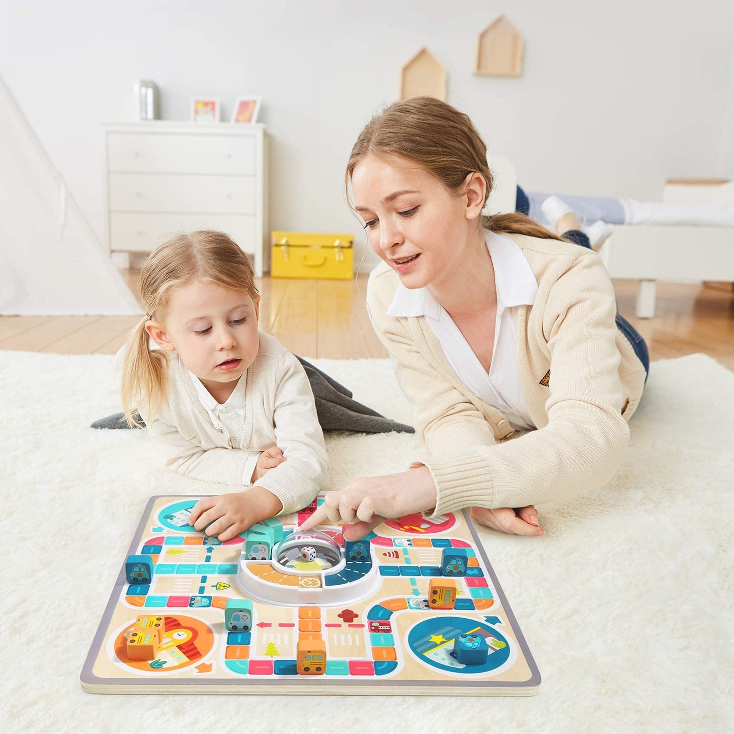 Kids Toys Flying Chess Parent-child Interactive Game Chessboard