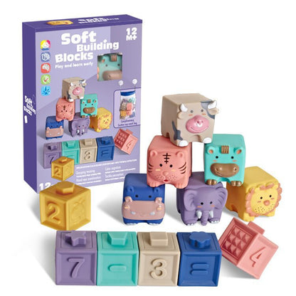 Soft Plastic Building Blocks For Infants And Young Children Early Education