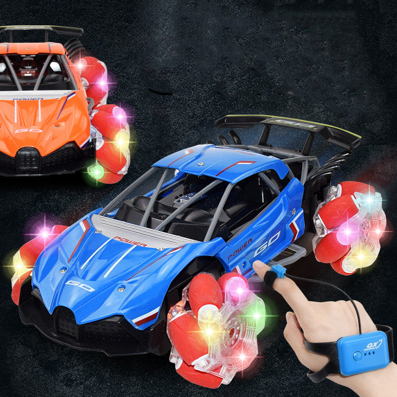 Climbing Speed Rotating Four-Wheel Drive Stunt Drift Gesture Remote Control Car