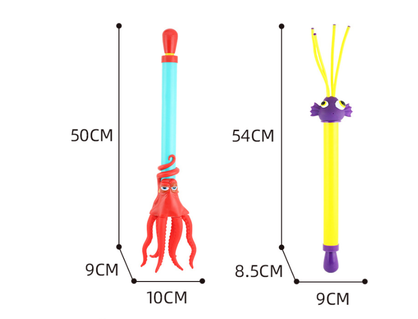 Octopus Water Gun Toys Summer Water Pistol Blaster Shooter