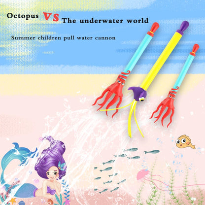 Octopus Water Gun Toys Summer Water Pistol Blaster Shooter