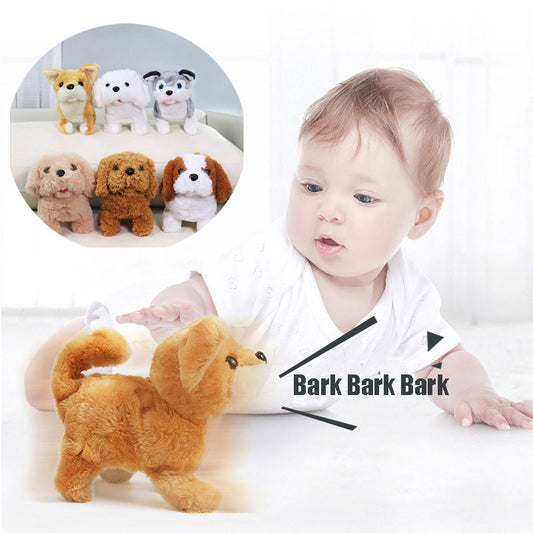 Children's Electric Animal Plush Toys Corgi Teddy Bunny