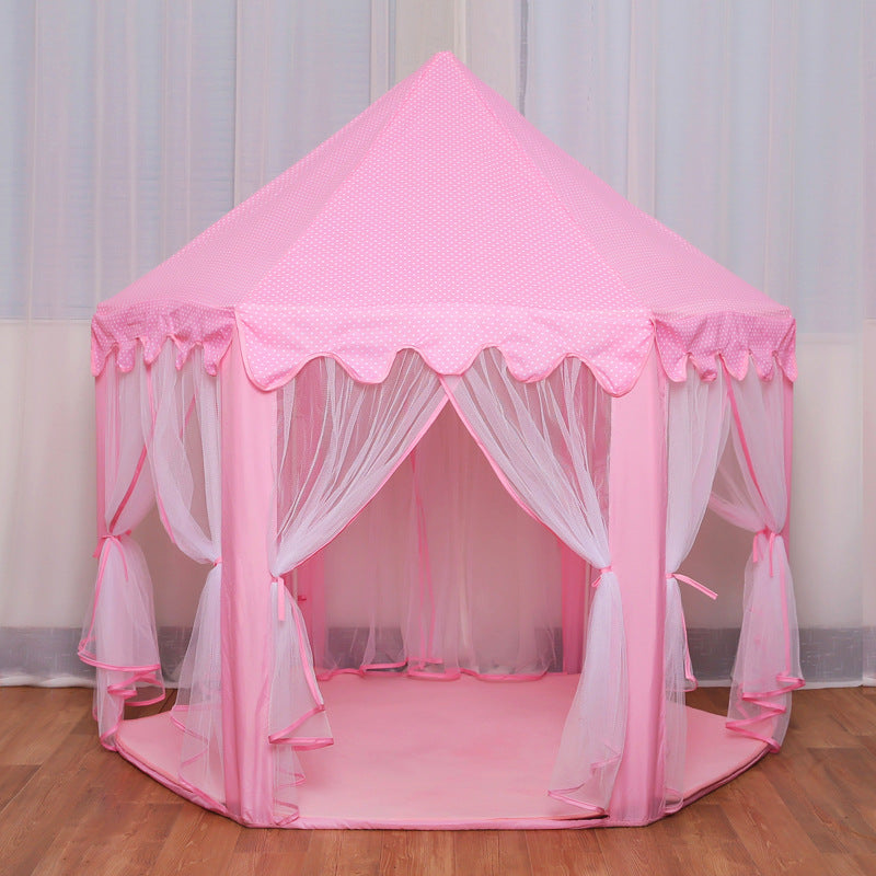 Portable Children's Tent for Kids Tent Toys Girls Princess Castle Tipi