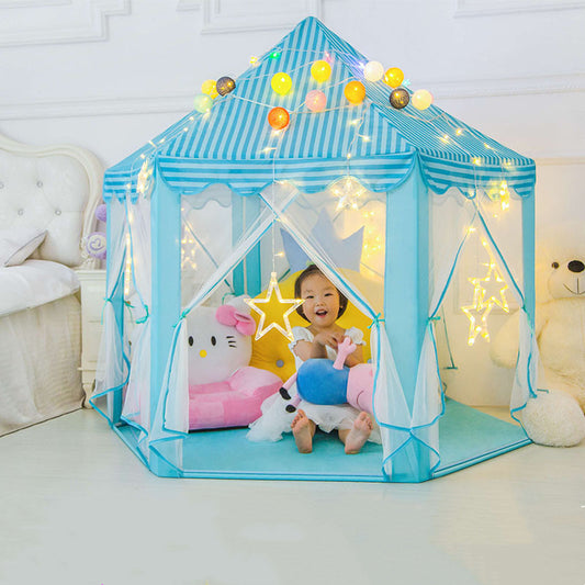 Portable Children's Tent for Kids Tent Toys Girls Princess Castle Tipi