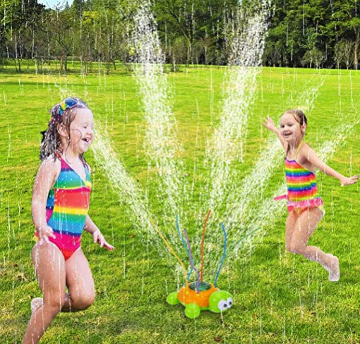 Cross Border Hot Sale Rotating Outdoor Sprinkler Turtle Sprinkler Toy