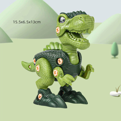 Dinosaur Toys Little Boy Children'S Puzzle Diy Assembled Toys