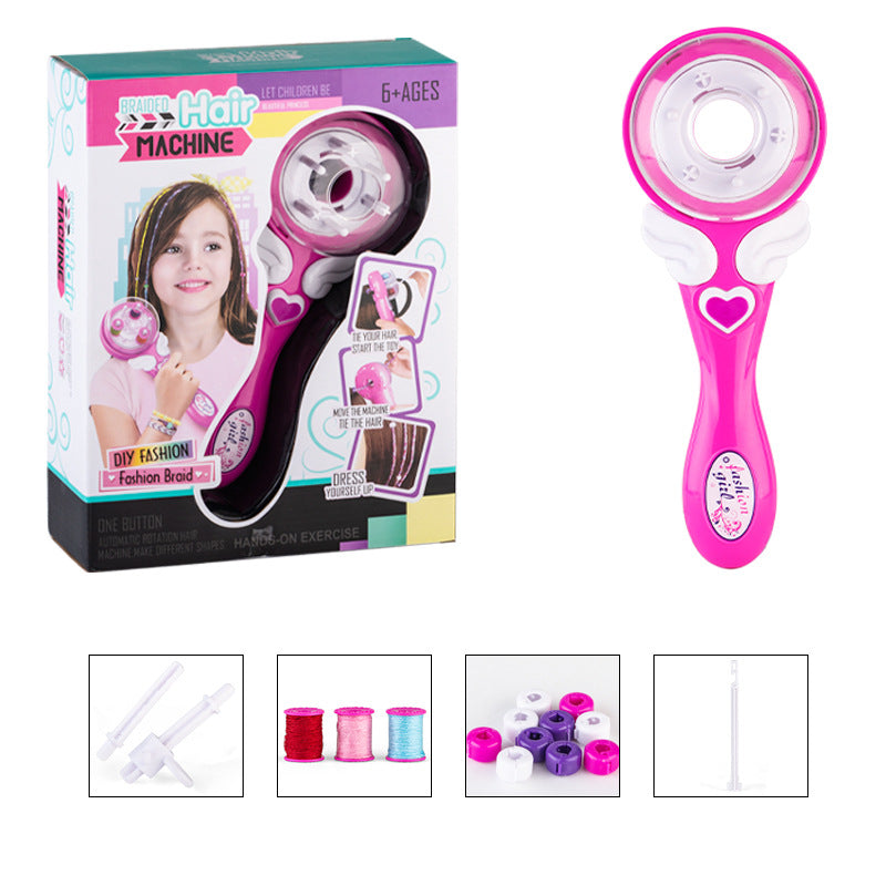 Girls Electric Automatic Hair Braid DIY Stylish Braiding Hairstyle Tool