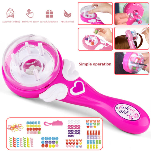 Girls Electric Automatic Hair Braid DIY Stylish Braiding Hairstyle Tool