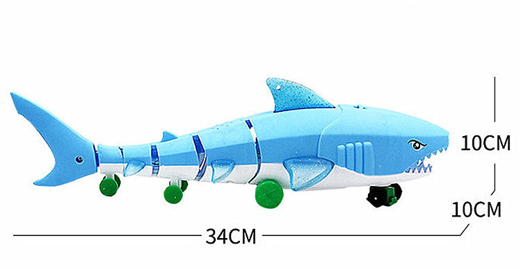 Electric Universal Shark Night Market Play House Toys