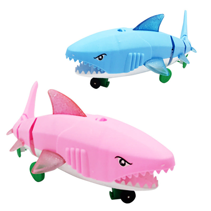 Electric Universal Shark Night Market Play House Toys