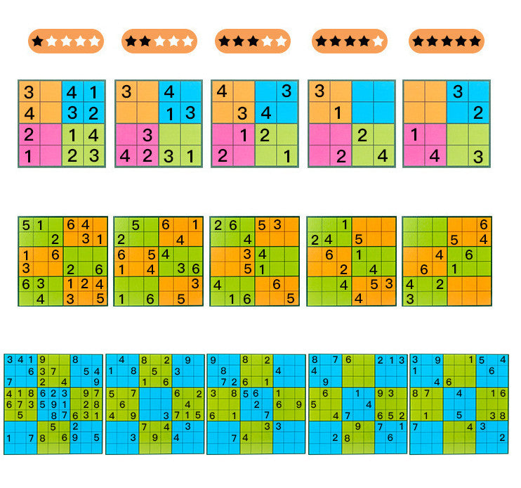 Magnetic Sudoku Logical Thinking Game