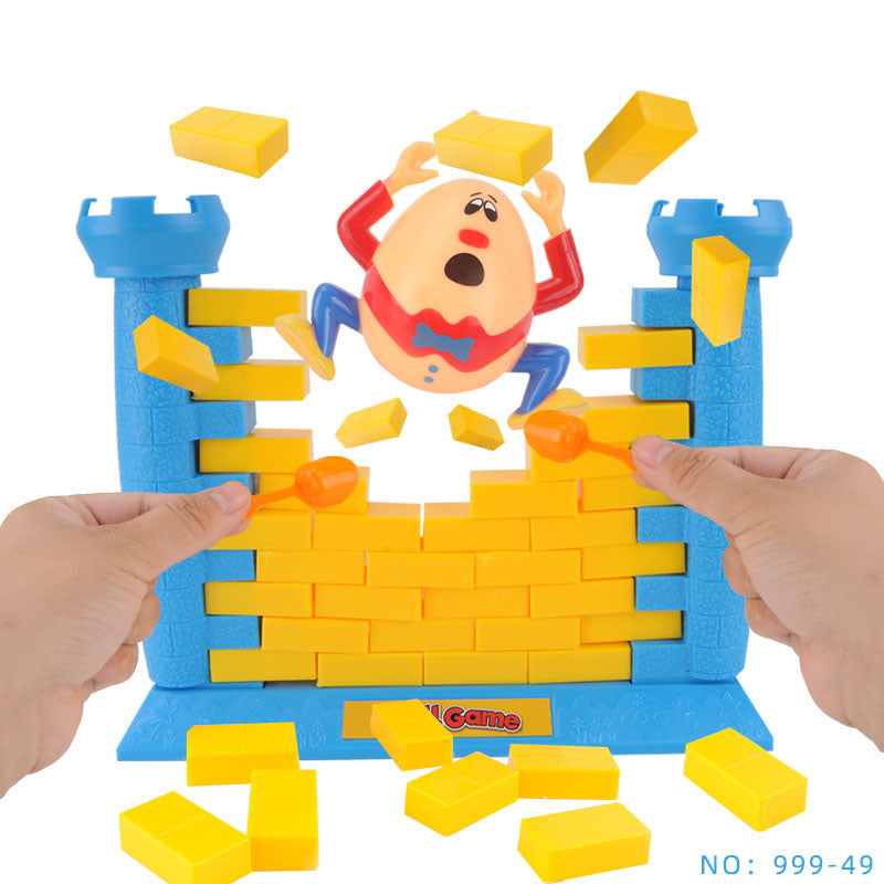 Humpty Dumpty The Wall Game Children Toy Colorful Demolishing