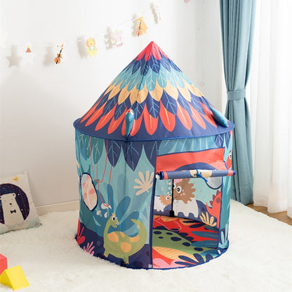 Children Play Toys Tents Portable Folding Tipi Tent Cubby Playhouse