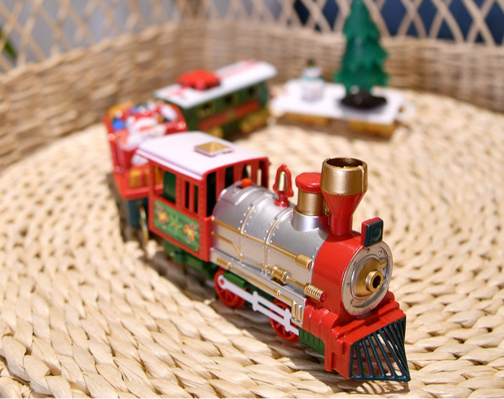 Toy Train Set with Lights and Sounds Train Set  Railway Tracks