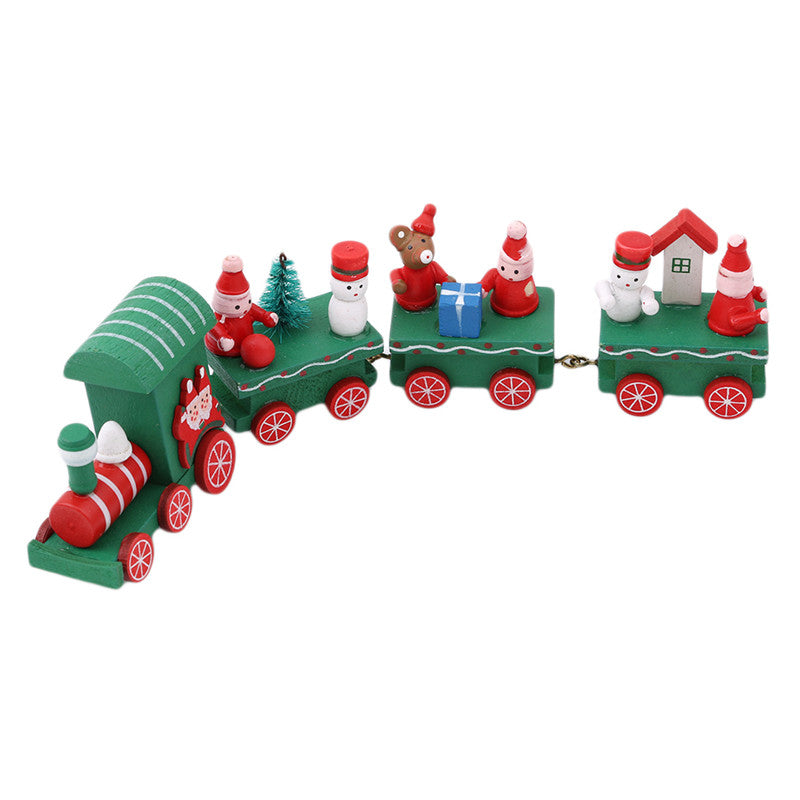 Mini Wood Train Toys