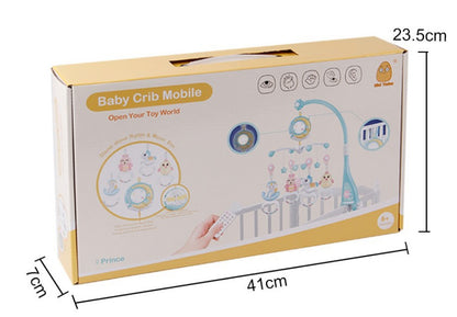 Baby Rattles Crib Mobiles Toy Holder Rotating Mobile Bed Bell