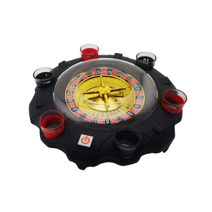 Electric Russian Lucky Wheel Roulette Wine Set