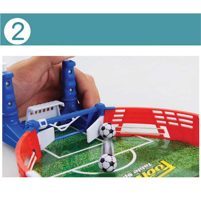 Mini Football Board Match Game Kit Tabletop Soccer Toys