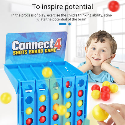 Educational 4 Connect Ball Plaything Parent-Child Interaction Connect