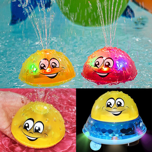 Spray Water Light Rotate With Shower Pool Kids Toys For Children