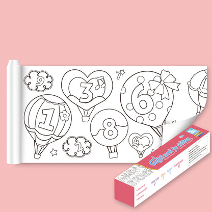 Children Paste DIY Graffiti Scroll Repeatedly Painting Toys