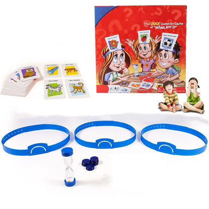 Quick Question Of What Am I Cards Board Game Funny Gadgets