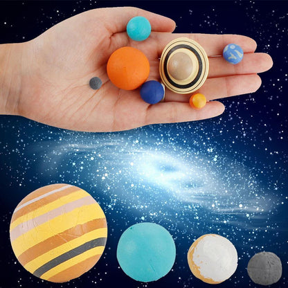 Simulation The Solar System Plastic Cosmic Planet System Universe Model